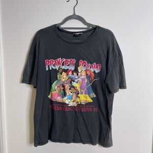 Zara Disney Princess Squad Short Sleeve Tee